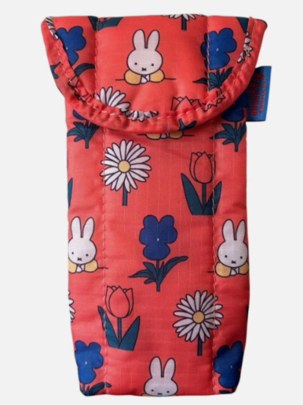 Rabbit Miffy Tulip Floral Glasses Case Sleeve Sunglasses Storage Soft Protector